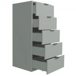 Kommode - pine green matt - 5 Schubkästen -Wohnzimmer Verkäufe 1205008602 06 1600Wx1600H