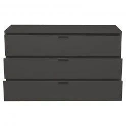 Kommode - anthrazit matt - 3 Schubkästen -Wohnzimmer Verkäufe 1205008700 04 1600Wx1600H