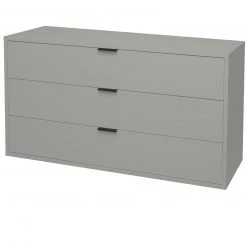 Kommode - kreidegrau matt - 3 Schubkästen 9 Kommode - kreidegrau matt - 3 Schubkästen -Wohnzimmer Verkäufe 1205008701 03 1600Wx1600H