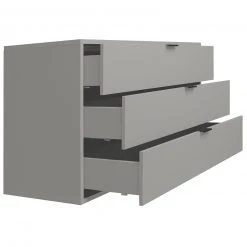 Kommode - kreidegrau matt - 3 Schubkästen 12 Kommode - kreidegrau matt - 3 Schubkästen -Wohnzimmer Verkäufe 1205008701 06 1600Wx1600H