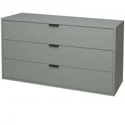 Kommode - pine green matt - 3 Schubkästen -Wohnzimmer Verkäufe 1205008702 03 1600Wx1600H
