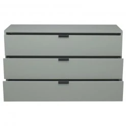 Kommode - pine green matt - 3 Schubkästen -Wohnzimmer Verkäufe 1205008702 04 1600Wx1600H