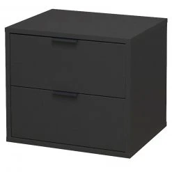 Kommode - anthrazit matt - 2 Schubkästen 8 Kommode - anthrazit matt - 2 Schubkästen -Wohnzimmer Verkäufe 1205008900 03 1600Wx1600H