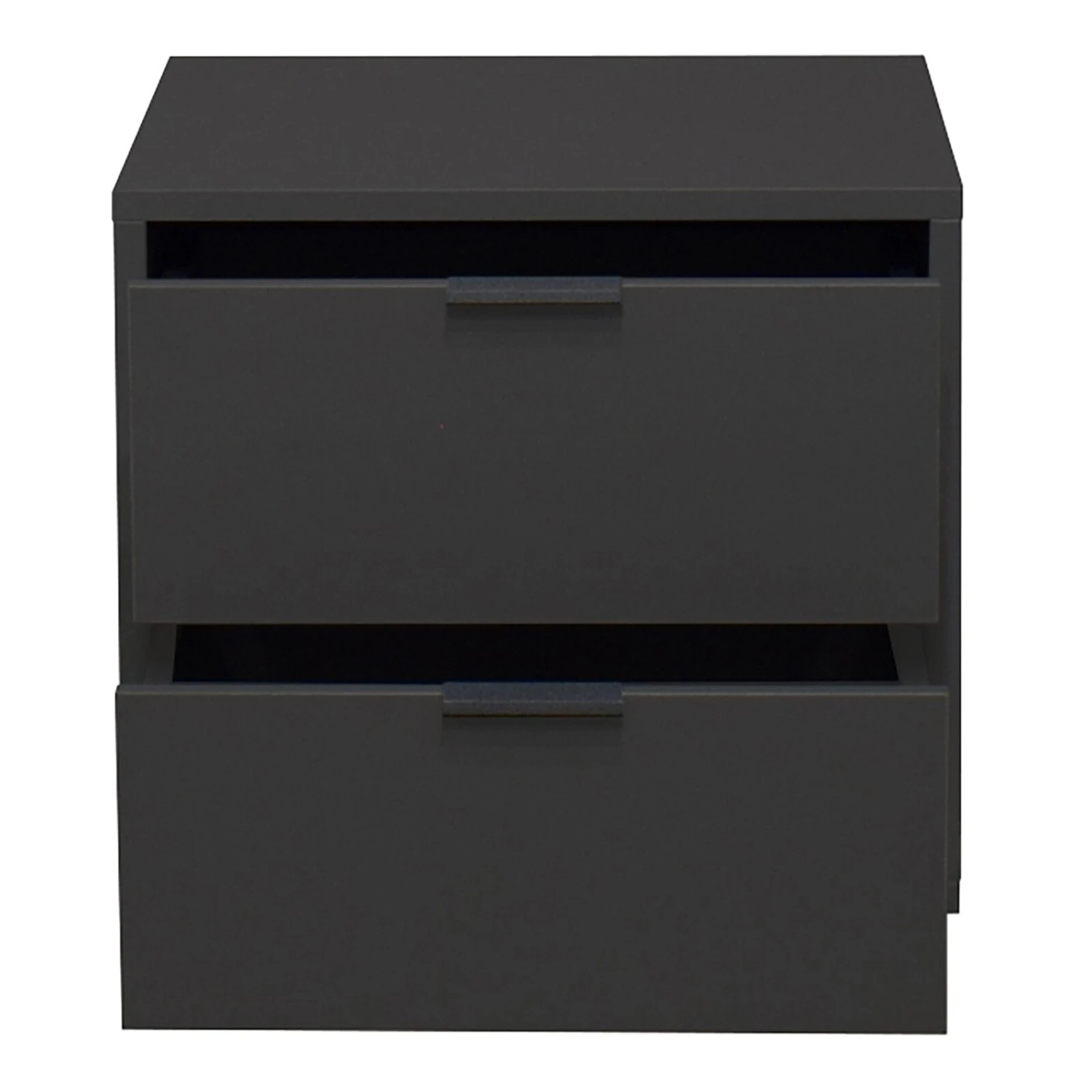 Kommode - anthrazit matt - 2 Schubkästen 4 Kommode - anthrazit matt - 2 Schubkästen – Bild 4