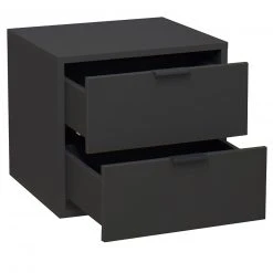 Kommode - anthrazit matt - 2 Schubkästen 10 Kommode - anthrazit matt - 2 Schubkästen -Wohnzimmer Verkäufe 1205008900 05 1600Wx1600H