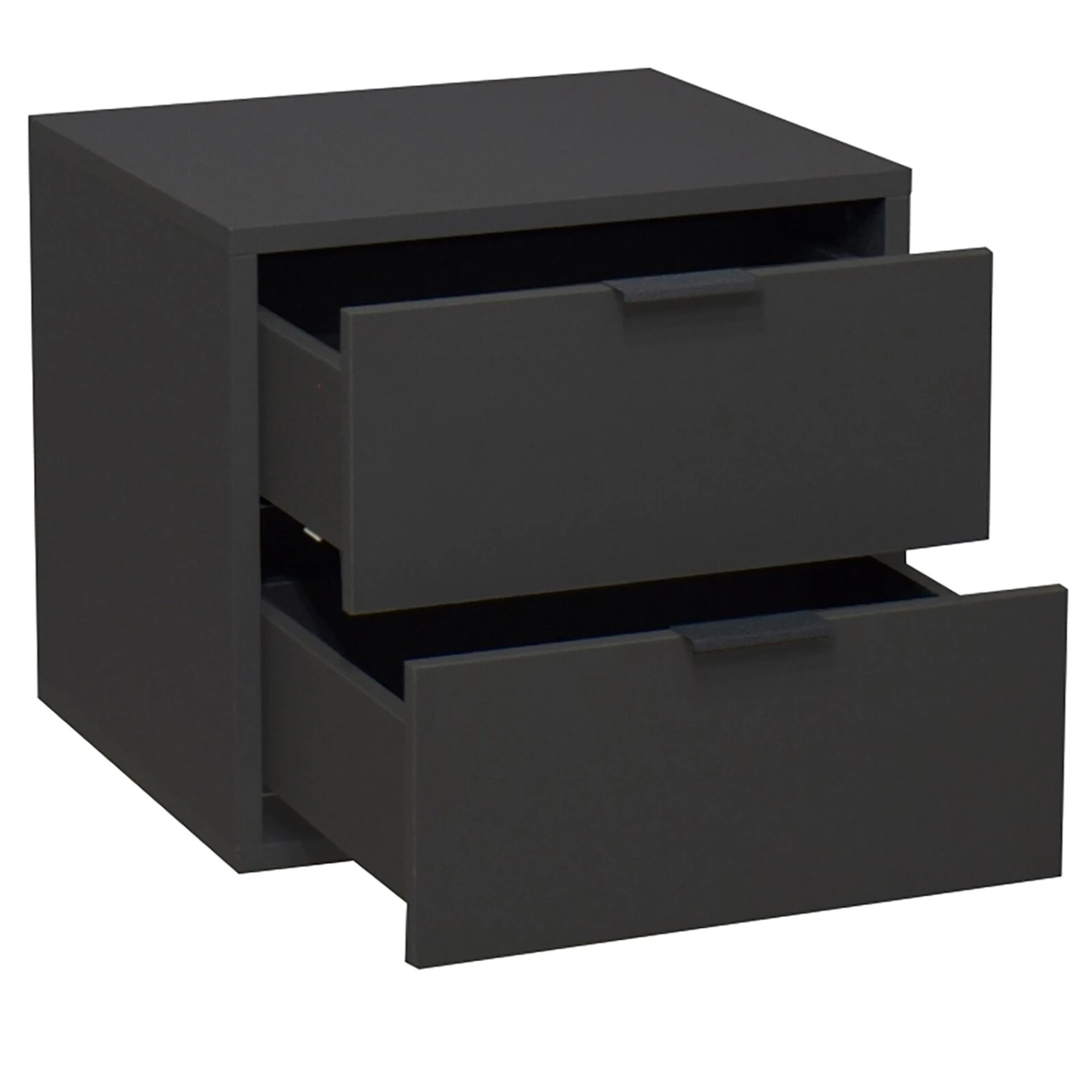 Kommode - anthrazit matt - 2 Schubkästen 5 Kommode - anthrazit matt - 2 Schubkästen – Bild 5