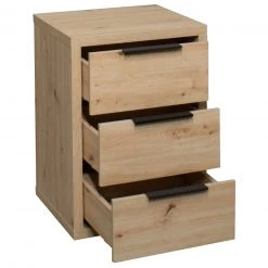 Kommode - Artisan Eiche - 3 Schubkästen -Wohnzimmer Verkäufe 1205009000 04 1600Wx1600H