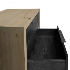 Kommode - Artisan Eiche - Flamed Wood black - 3 Schubkästen -Wohnzimmer Verkäufe 1205009001 05 1600Wx1600H