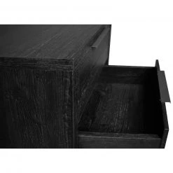 Kommode - Flamed Wood black - 3 Schubkästen -Wohnzimmer Verkäufe 1205009003 05 1600Wx1600H