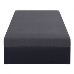 Polsterliege - schwarz - Federkern - 90x200 cm -Wohnzimmer Verkäufe 1206000100 03 1600Wx1600H