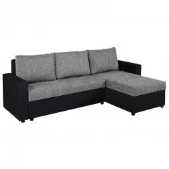 Ecksofa - schwarz-grau - Liegefunktion -Wohnzimmer Verkäufe 1206002402 08 1600Wx1600H