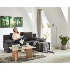 Ecksofa - grau - Webstoff - mit Liegefunktion -Wohnzimmer Verkäufe 1206002700 06 1600Wx1600H