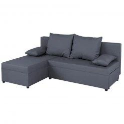 Ecksofa - grau - Webstoff - mit Liegefunktion -Wohnzimmer Verkäufe 1206002700 09 1600Wx1600H