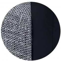 Cocktailsessel - schwarz-grau - 76 cm hoch -Wohnzimmer Verkäufe 1206002900 04 1600Wx1600H