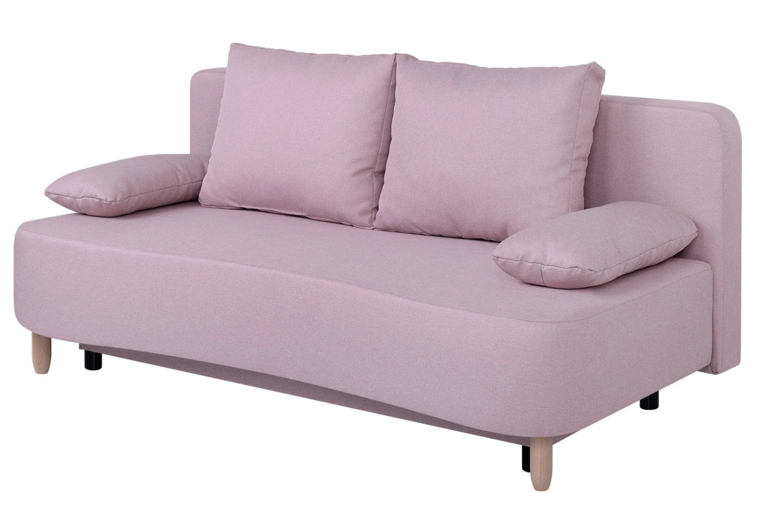 Schlafsofa - flamingo - Federkern - Staukasten 1 Schlafsofa - flamingo - Federkern - Staukasten