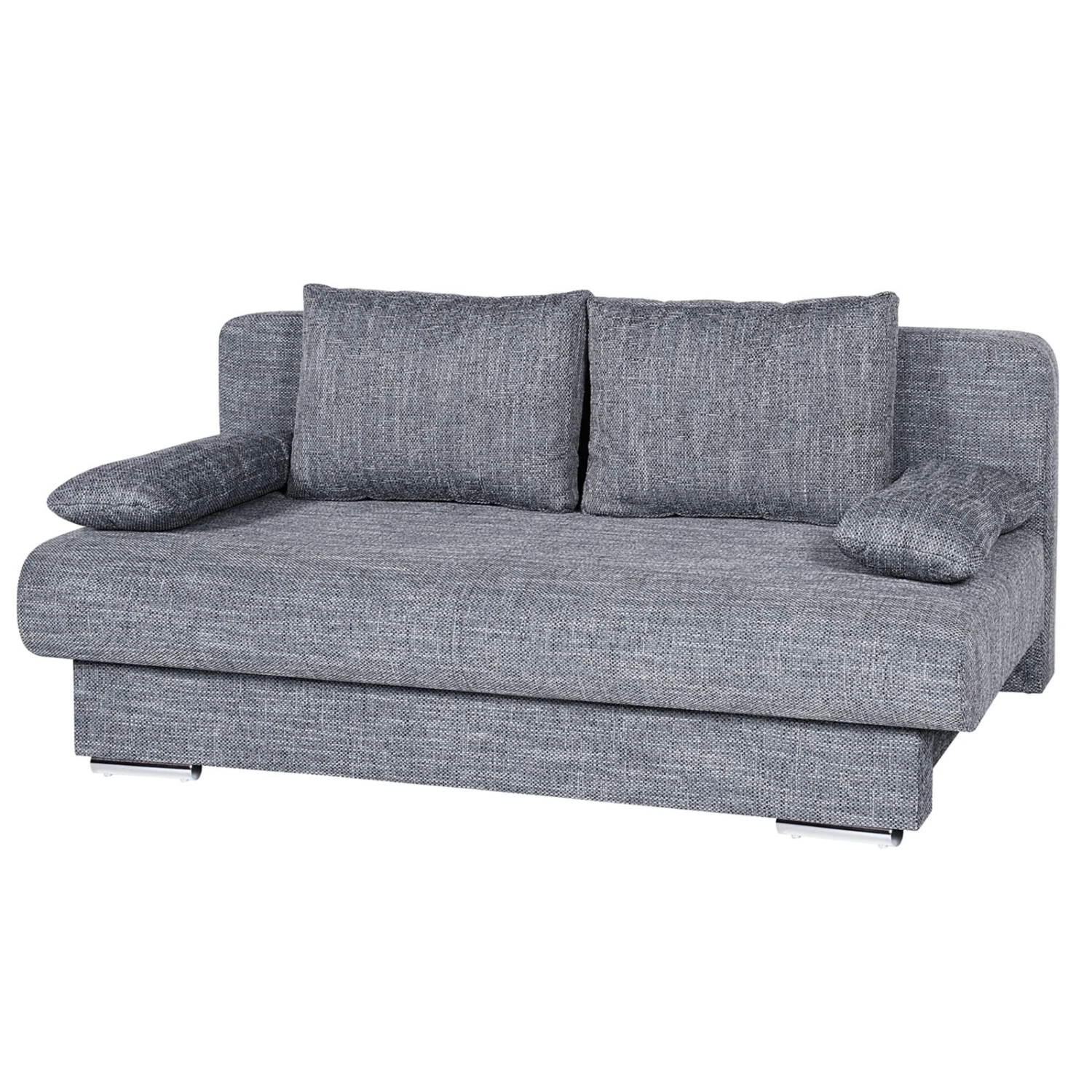 Schlafsofa - grau - inklusive Kissen 4 Schlafsofa - grau - inklusive Kissen – Bild 4