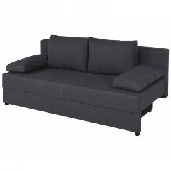 Schlafsofa - grau - Webstoff - Staukasten 9 Schlafsofa - grau - Webstoff - Staukasten -Wohnzimmer Verkäufe 1206005001 09 1600Wx1600H