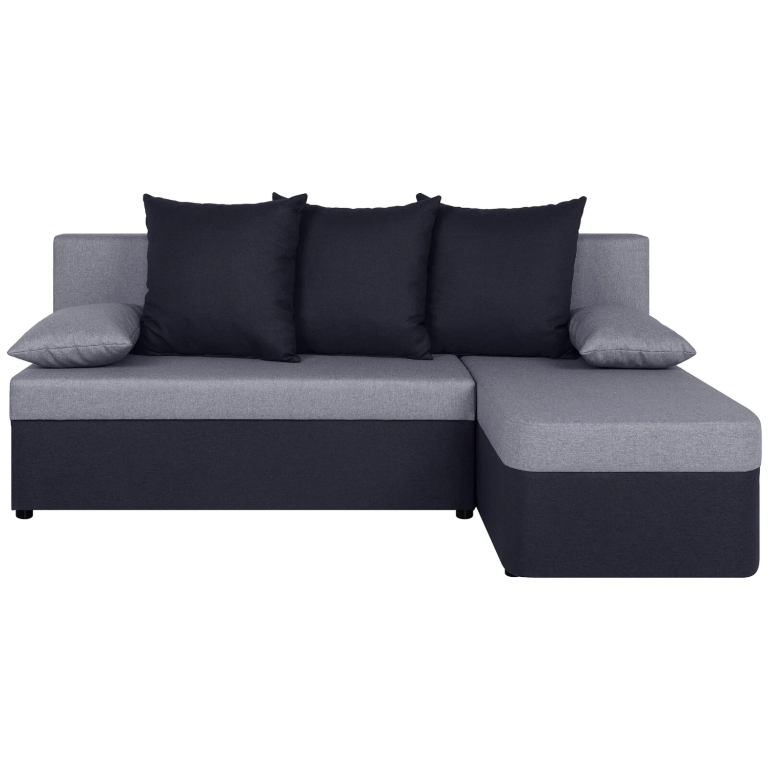 Ecksofa - grey-anthrazit - Staukasten - Liegefunktion 5 Ecksofa - grey-anthrazit - Staukasten - Liegefunktion – Bild 5