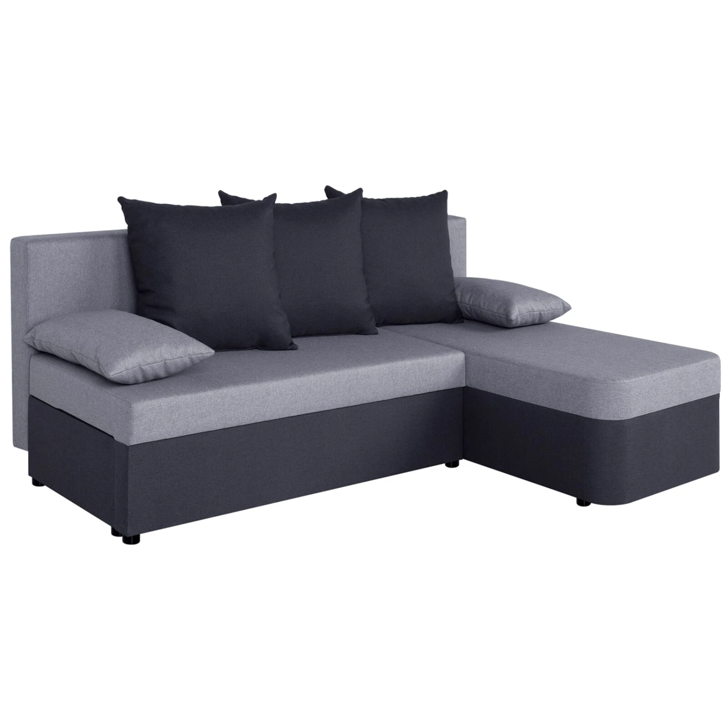 Ecksofa - grey-anthrazit - Staukasten - Liegefunktion 6 Ecksofa - grey-anthrazit - Staukasten - Liegefunktion – Bild 6
