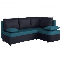 Ecksofa - petrol-anthrazit - Staukasten - Liegefunktion -Wohnzimmer Verkäufe 1206006302 09 1600Wx1600H