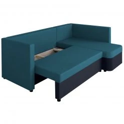 Ecksofa - petrol-anthrazit - Staukasten - Liegefunktion -Wohnzimmer Verkäufe 1206006402 04 1600Wx1600H