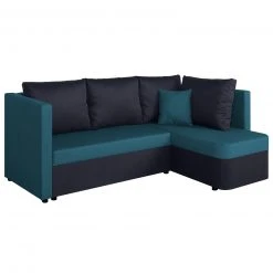 Ecksofa - petrol-anthrazit - Staukasten - Liegefunktion -Wohnzimmer Verkäufe 1206006402 09 1600Wx1600H