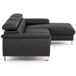Ecksofa - schwarz- Kopfteilverstellung - Recamiere rechts -Wohnzimmer Verkäufe 1208005377 03 1600Wx1600H