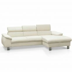 Ledersofa - bianco - Kopfteilverstellung - Recamiere rechts 11 Ledersofa - bianco - Kopfteilverstellung - Recamiere rechts -Wohnzimmer Verkäufe 1208005577 05 1600Wx1600H