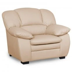 Sessel - biscuit - Kunstleder