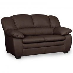 2-Sitzer-Sofa - coffee - Kunstleder