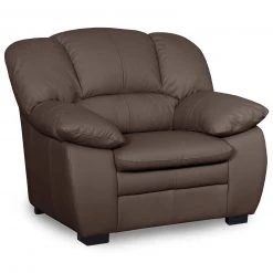 Ledersessel - cocoa - Echtleder