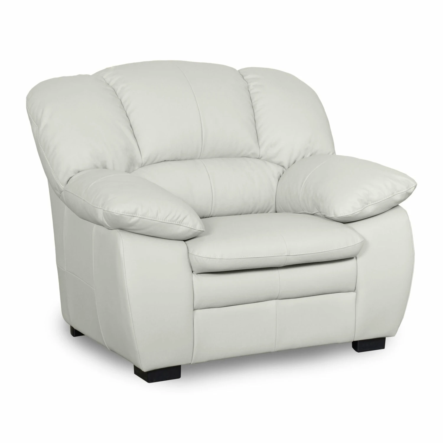 Ledersessel - creme - Echtleder 1 Ledersessel - creme - Echtleder