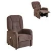 TV-Sessel mit Aufstehhilfe - espresso - 75 cm breit