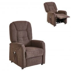 TV-Sessel mit Aufstehhilfe - espresso - 75 cm breit