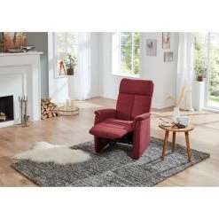 TV-Sessel - bordeaux - manuelle Liegefunktion -Wohnzimmer Verkäufe 1221006000 04 1600Wx1600H