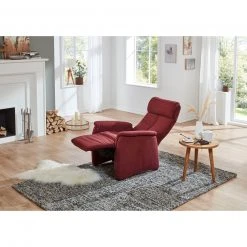 TV-Sessel - bordeaux - manuelle Liegefunktion -Wohnzimmer Verkäufe 1221006000 05 1600Wx1600H
