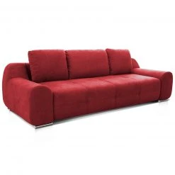Big Sofa - bordeaux - Flachgewebe