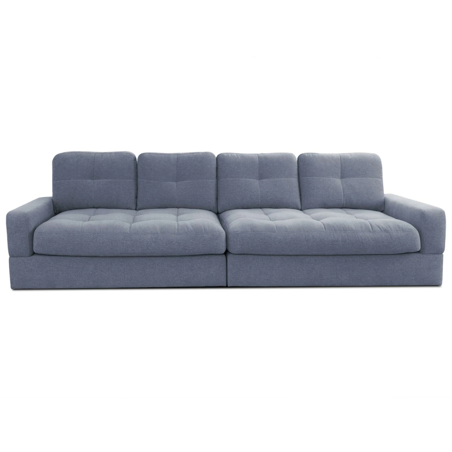 Big Sofa - hellblau - Chenille 2 Big Sofa - hellblau - Chenille – Bild 2