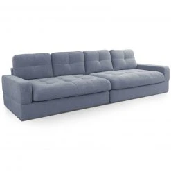 Big Sofa - hellblau - Chenille