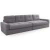 Big Sofa - grau - Chenille