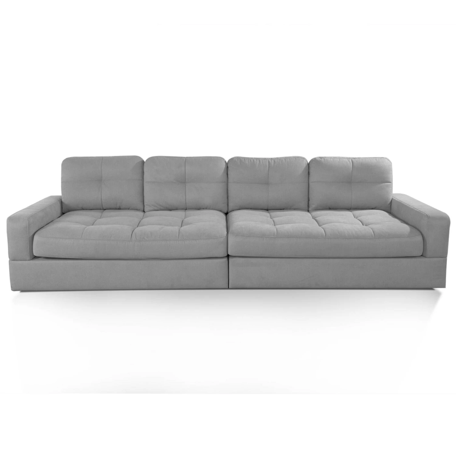 Big Sofa - grey - Flachgewebe 2 Big Sofa - grey - Flachgewebe – Bild 2