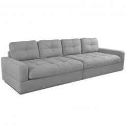 Big Sofa - grey - Flachgewebe
