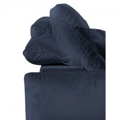 Ecksofa - navy - Samt - motorisches Sitting Bed -Wohnzimmer Verkäufe 1221012900 05 1600Wx1600H