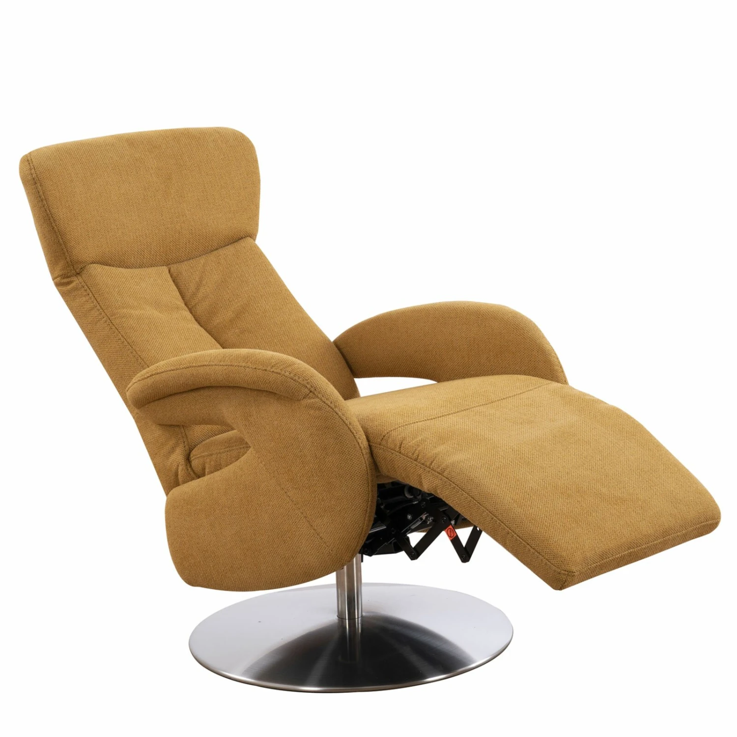 Relaxsessel - senfgelb - manuelle Relaxfunktion 2 Relaxsessel - senfgelb - manuelle Relaxfunktion – Bild 2
