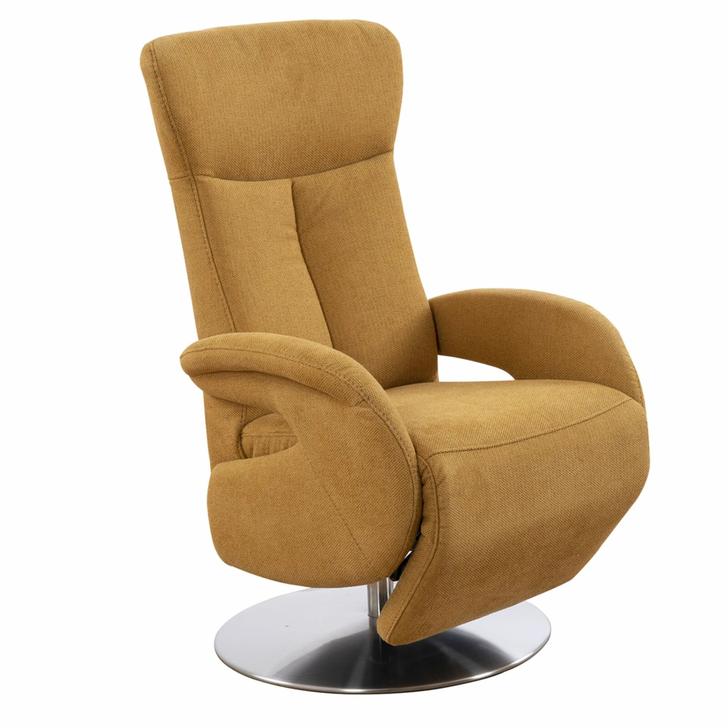 Relaxsessel - senfgelb - manuelle Relaxfunktion 1 Relaxsessel - senfgelb - manuelle Relaxfunktion