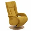 Relaxsessel - senfgelb - manuelle Relaxfunktion