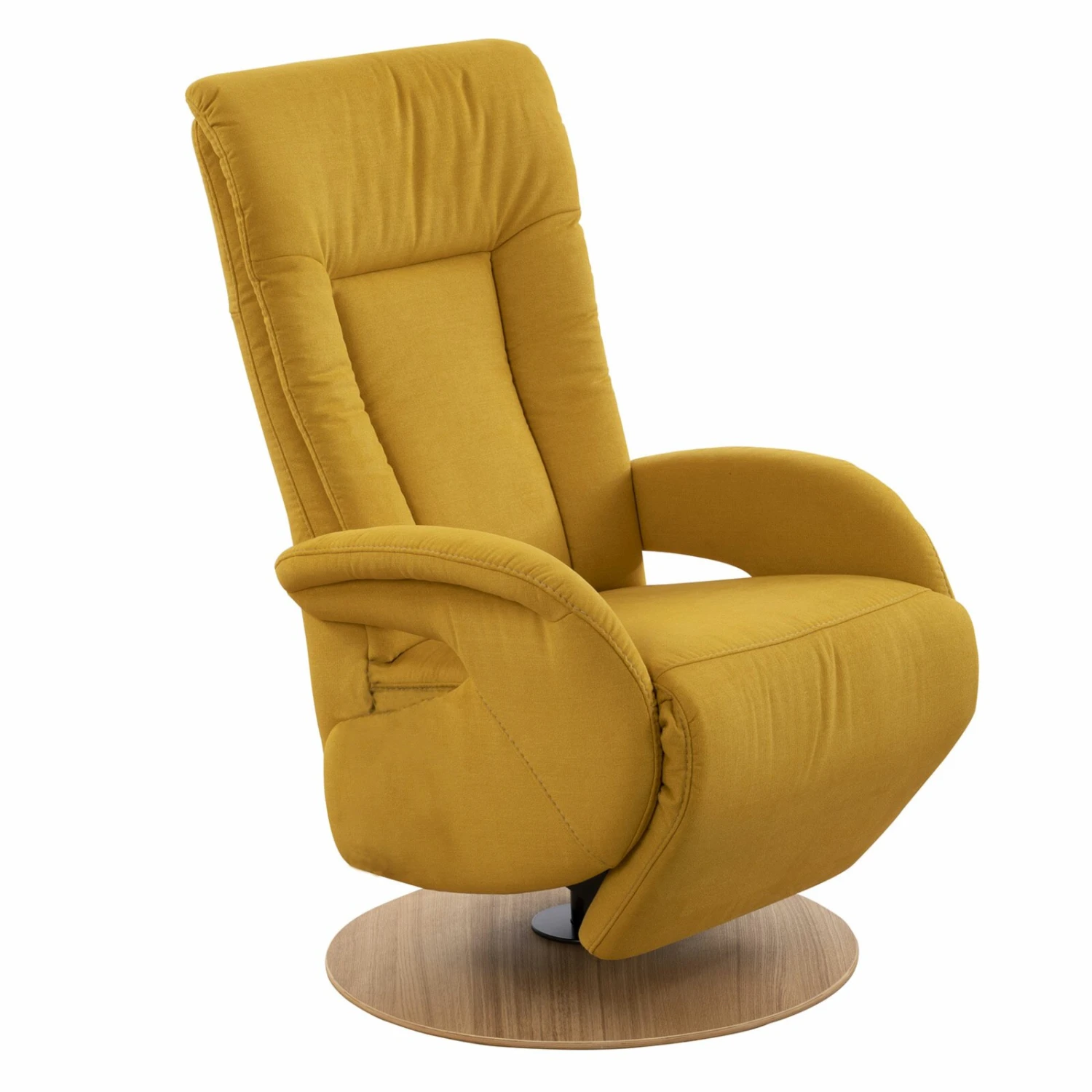 Relaxsessel - senfgelb - manuelle Relaxfunktion 1 Relaxsessel - senfgelb - manuelle Relaxfunktion