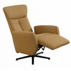 Relaxsessel - gelb - Echtleder - manuelle Relaxfunktion 6 Relaxsessel - gelb - Echtleder - manuelle Relaxfunktion -Wohnzimmer Verkäufe 1221014300 03 1600Wx1600H