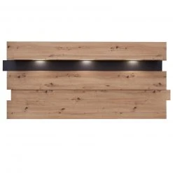 Wandpaneel - Artisan Eiche - Graphit - 202 cm