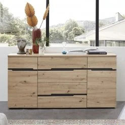 Sideboard - Artisan Eiche - Graphit - 165 cm -Wohnzimmer Verkäufe 1226008300 03 1600Wx1600H